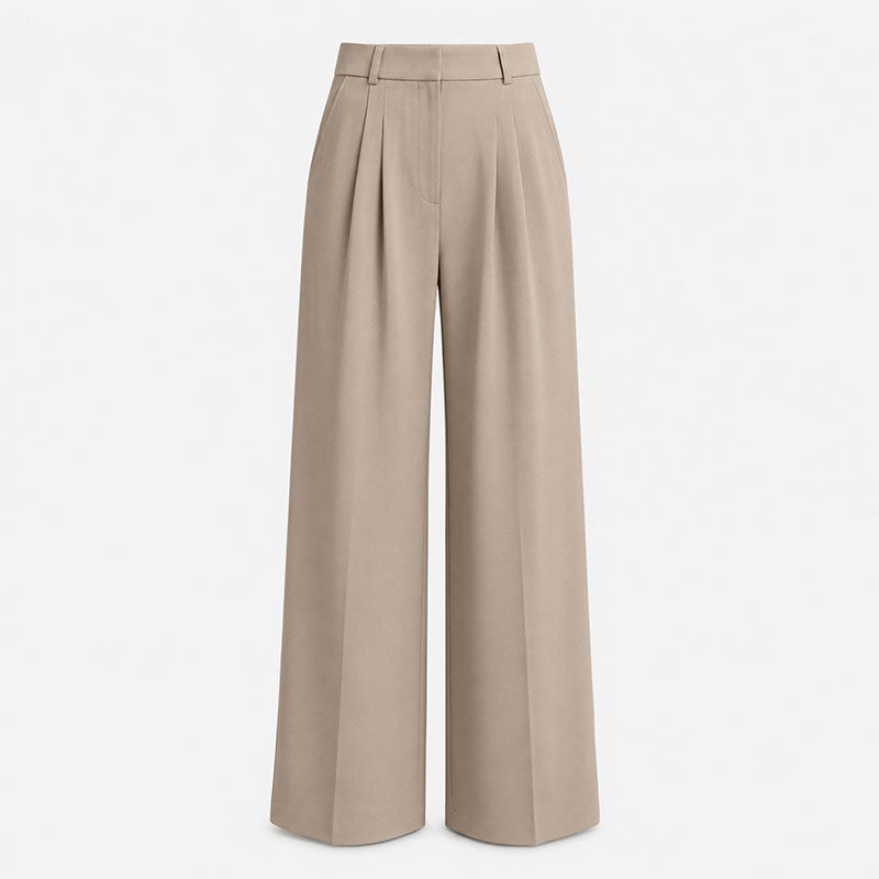 Eleanor Wide-Leg Tailored Trousers