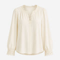 Sienna Lace-Trim Blouse